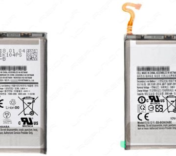 ظرفیت باتری گلکسی اس 9