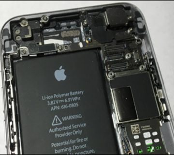 آموزش تعویض باتری آیفون