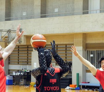 ربات بسکتبالیست تویوتا