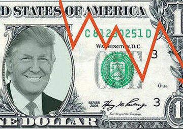 آغاز سقوط دلار