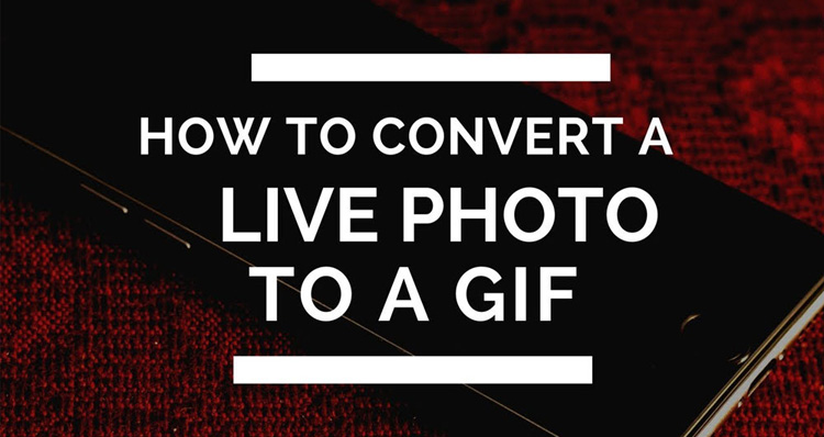 تبدیل تصاویر لایو به فایل گیف در آیفون