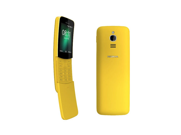 نوکیا 8110 با قابلیت پشتیبانی از شبکه 4G