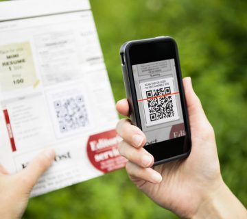 اسکن کد QR و بارکد با استفاده از گوگل لنز