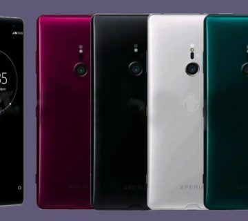 رنگ های جدید اکسپریا ایکس زد 3 سونی