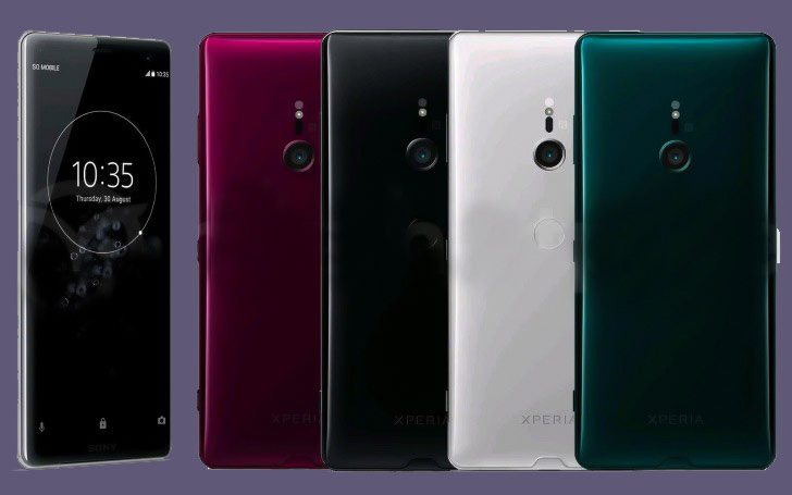رنگ های جدید اکسپریا ایکس زد 3 سونی