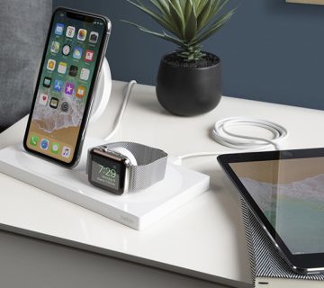 شارژر وایرلس آیفون ایکس اس و اپل واچ