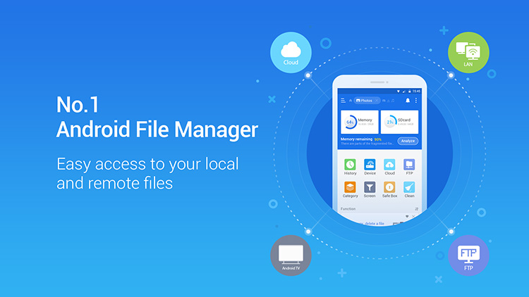 دو اپلیکیشن مدیریت فایل در گوگل استور