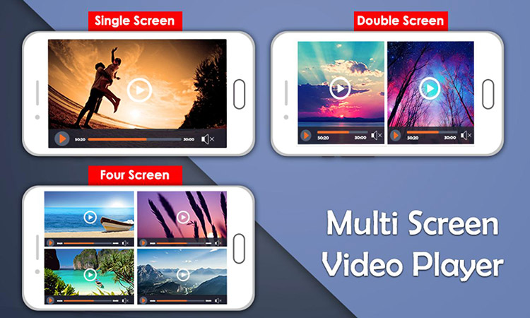 دانلود نرم افزار Multi Screen Video Player