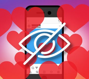 حذف دکمه لایک اینستاگرام