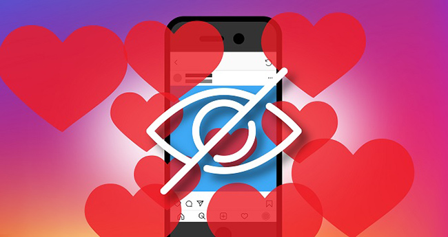 حذف دکمه لایک اینستاگرام