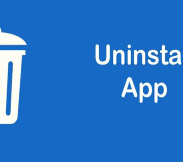 حذف برنامه در ویندوز 10