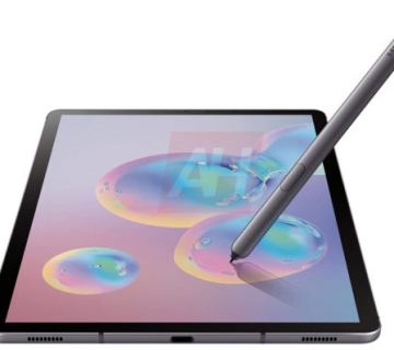 رندر جدید سامسونگ گلکسی Tab S6
