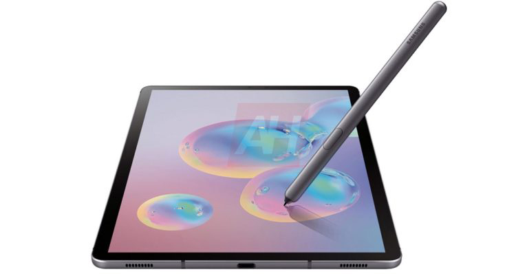 رندر جدید سامسونگ گلکسی Tab S6