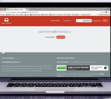 آموزش ساخت ایمیل موقت