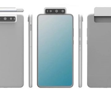 پتنت گوشی هواوی با دوربین سه گانه پاپ آپ