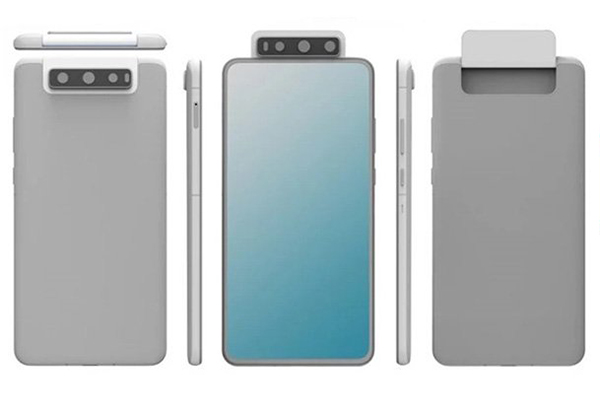 پتنت گوشی هواوی با دوربین سه گانه پاپ آپ