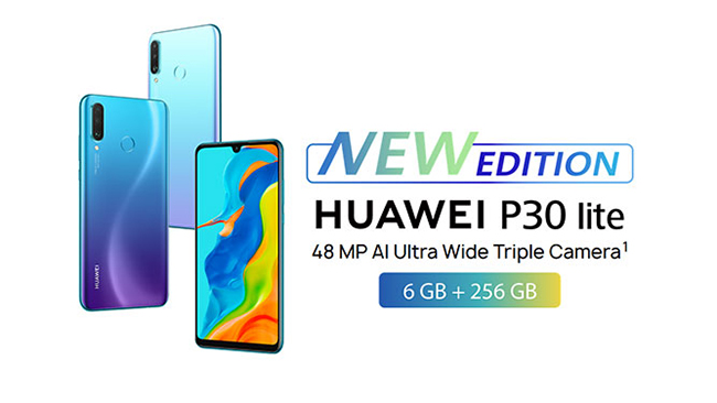 گوشی جدید P30 Lite New Edition هواوی معرفی شد