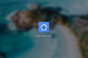 برنامه Apex Launcher