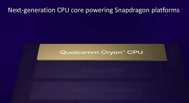 پردازنده های Oryon کوالکام